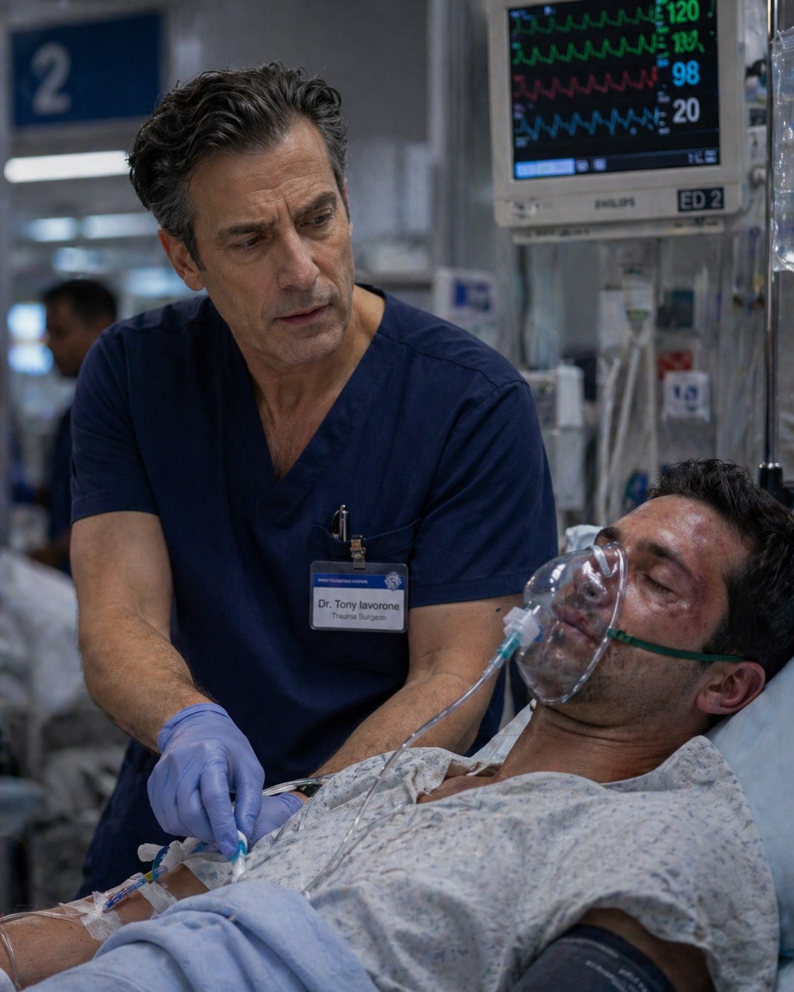 The Red Hill Trauma Call fictional Tony Iavarone trauma media clip
