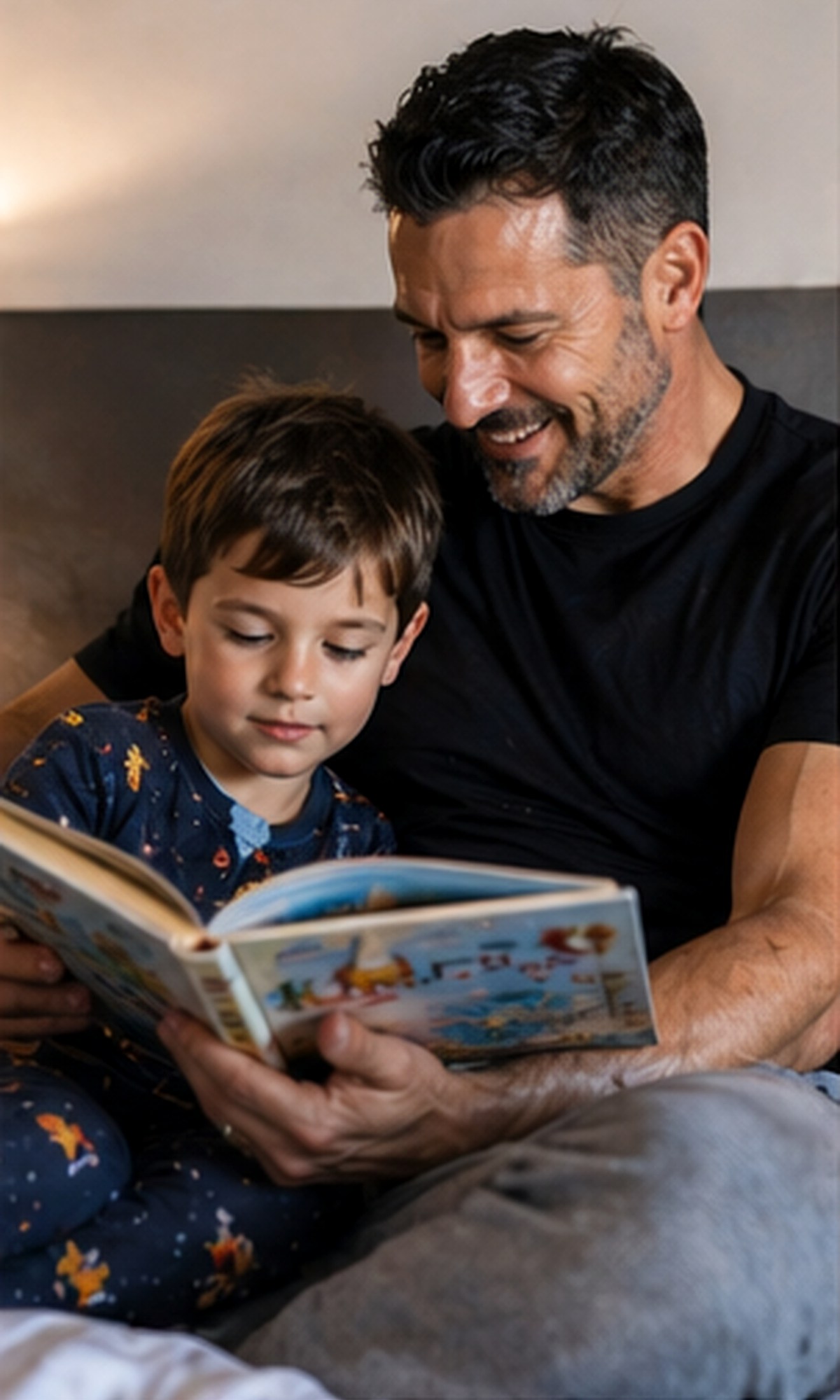 A father trying to repair lost time